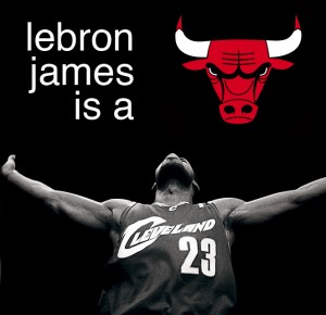 LeBron James is a Chicago Bull