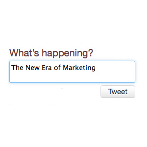 The New Era of Marketing